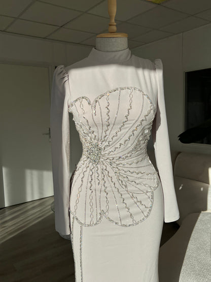 The Nursema dress beige
