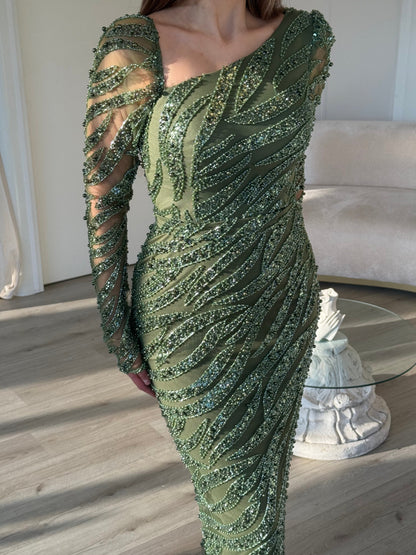 The Nivana dress khaki