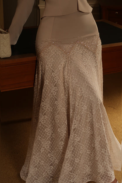 The Sophia suit beige