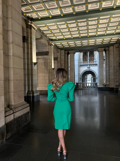 The Rozi dress green