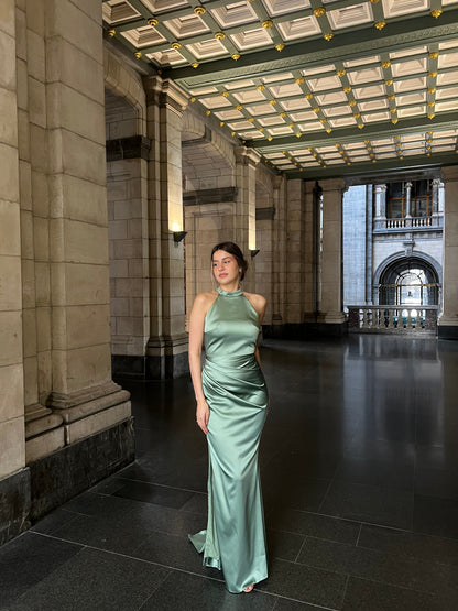 The Sophie dress green