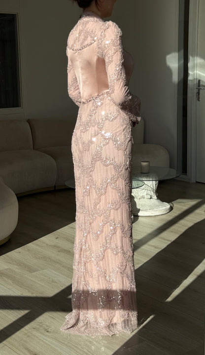 The Gulsum dress soft pink