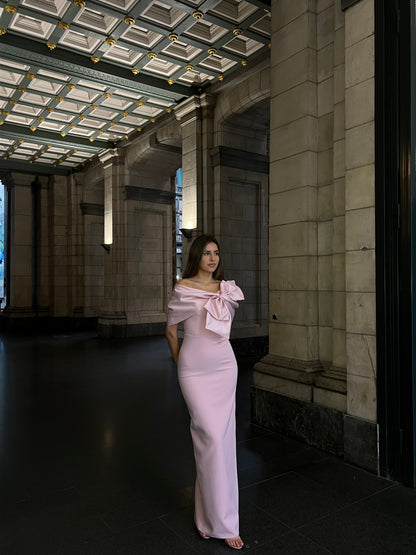 The Neva dress soft pink