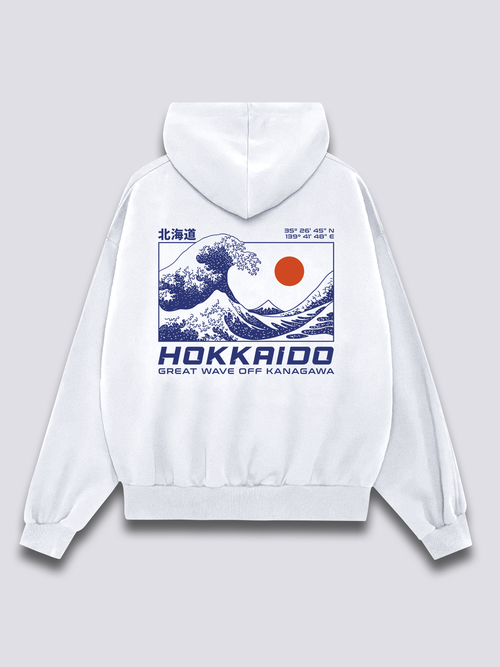 Hokkaido Wave Hoodie