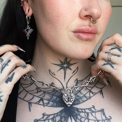 HEART LOCK NECKLACE