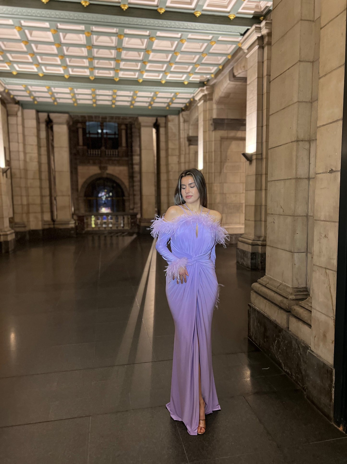 The Delila dress lilac