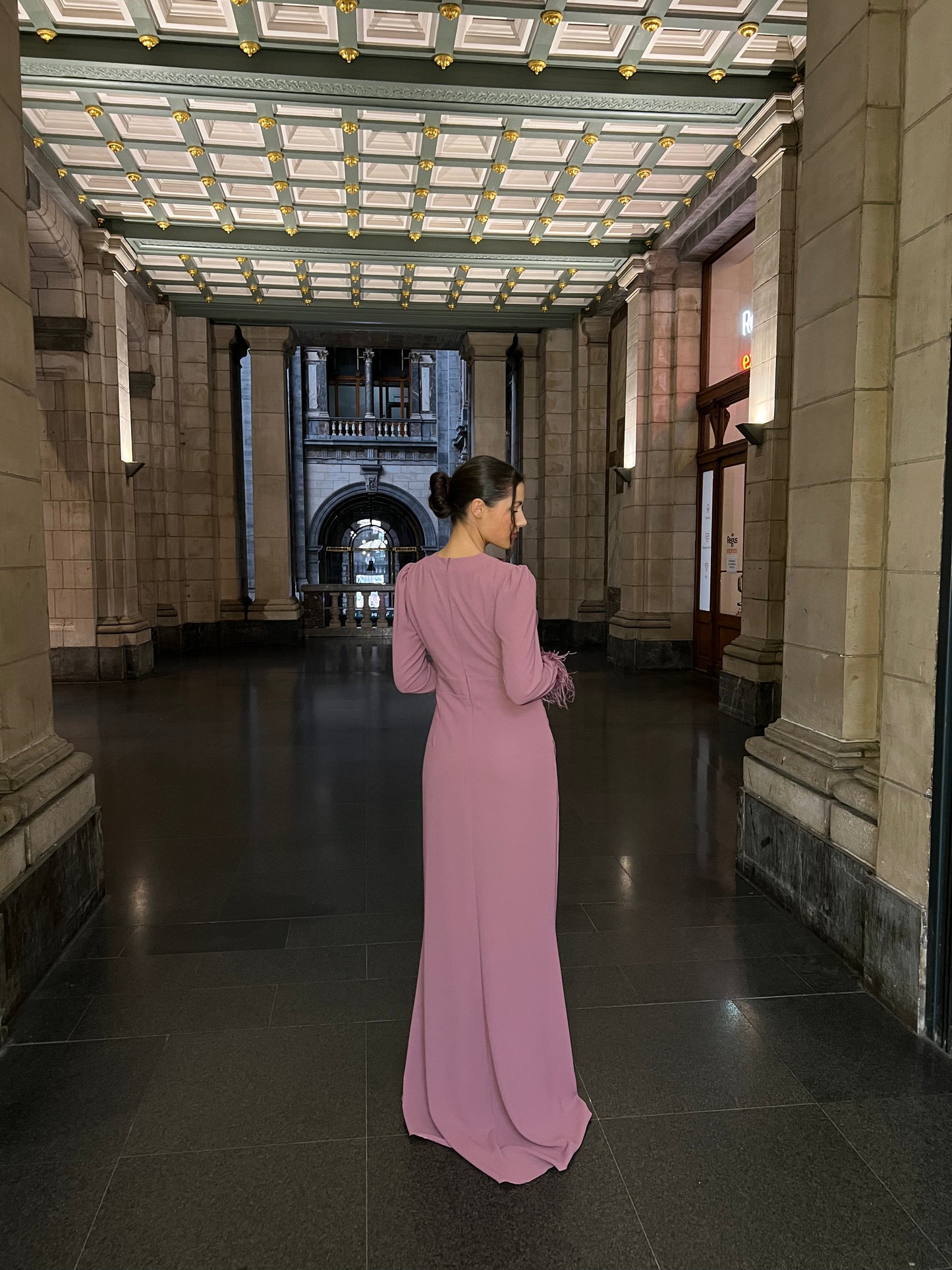 The Eliya dress pink