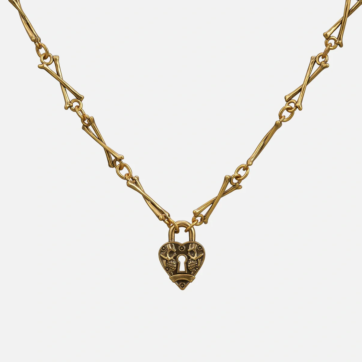 HEART LOCK NECKLACE