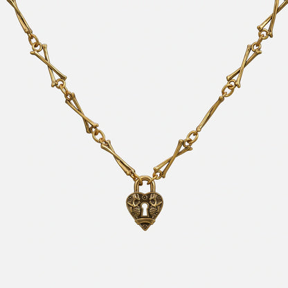 HEART LOCK NECKLACE