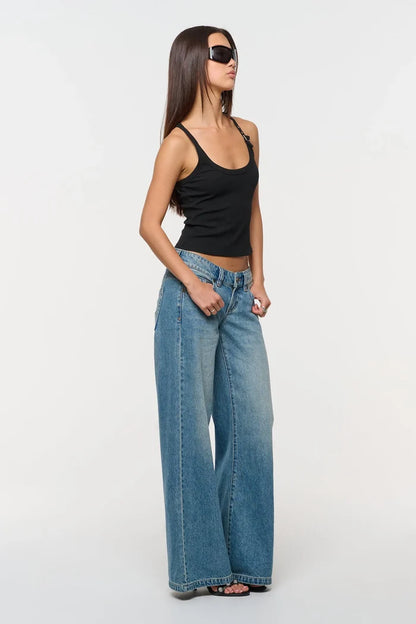 ABRAND JEANS - SUPER LOW WIDE - CASSIDY