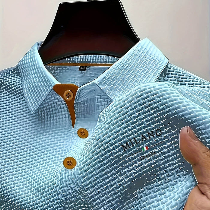 TEXTURED POLO SHIRT FOR MEN 2