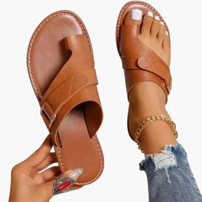 Women's Orthopedic Sandals with Arch Support and Leather Upper 0