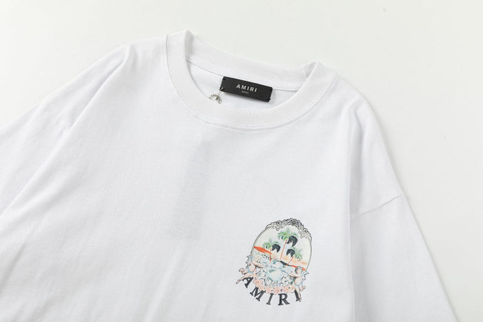 AMIRI Cherub Logo-Print T-Shirts