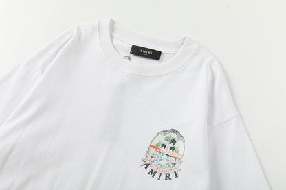 AMIRI Cherub Logo-Print T-Shirts