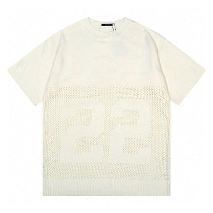 AMIRI Logo-Embossed Fine Knit Jumper