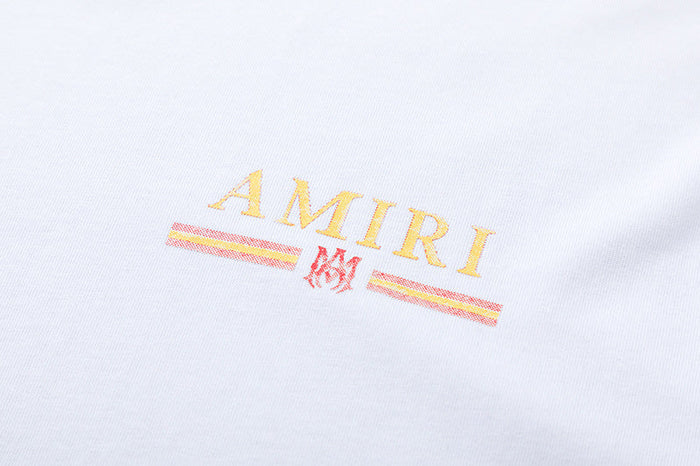 AMIRI Logo-Flocked Cotton-Jersey T-Shirt