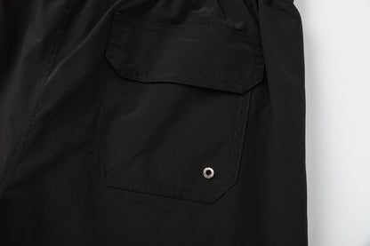 AMIRI Pool Cue Straight-Leg Mid-Length Logo-Print Swim Shorts