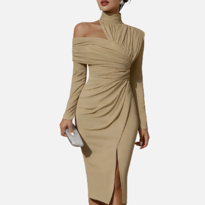 Aria | Elegant Ruched Dress