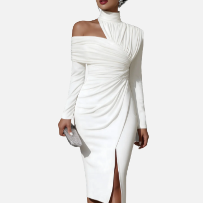 Aria | Elegant Ruched Dress