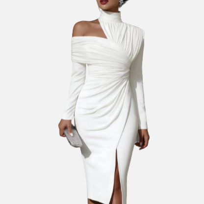Aria | Elegant Ruched Dress