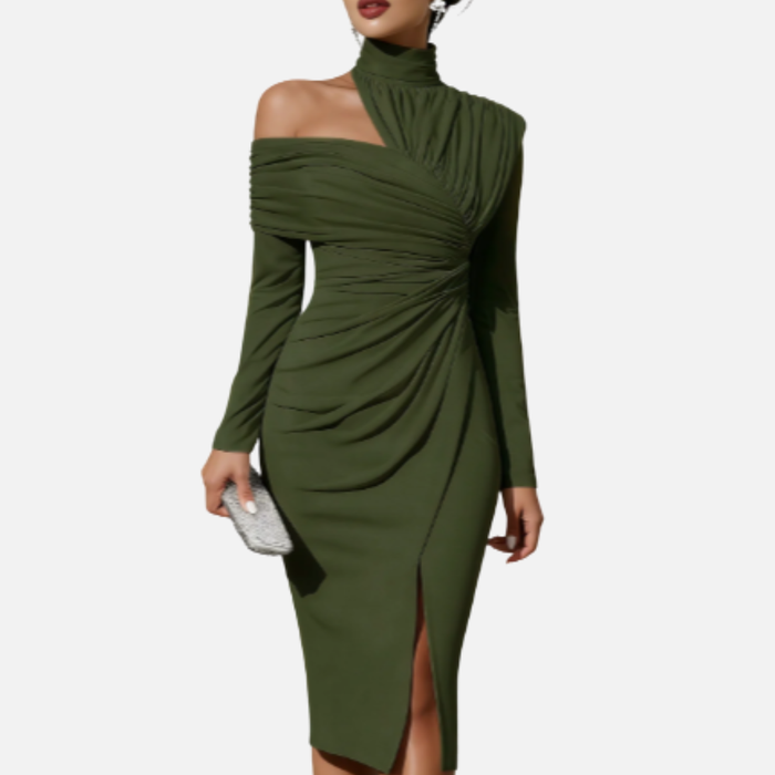 Aria | Elegant Ruched Dress