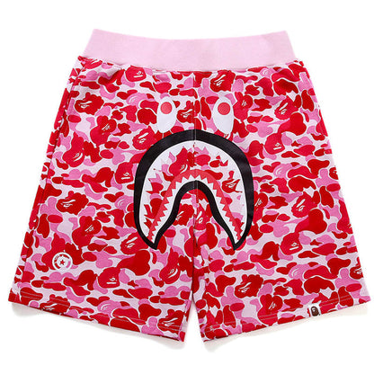 BAPE Double-Hat Big ABC Camo Shark Shorts