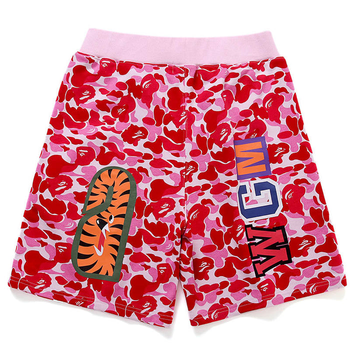 BAPE Double-Hat Big ABC Camo Shark Shorts