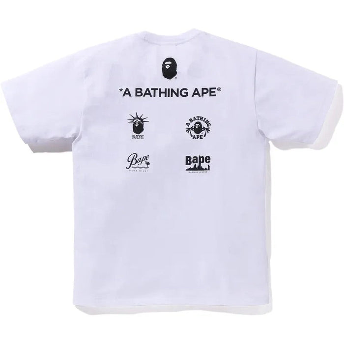 BAPE Front And Back Printed Short-Sleeved Tee