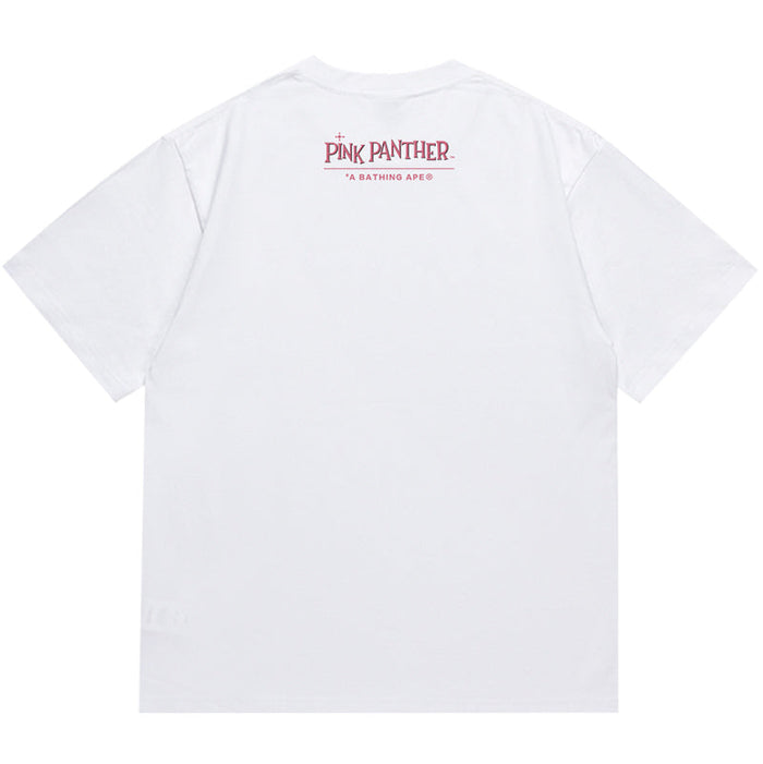 BAPE X PINK PANTHER APE HEAD TEE