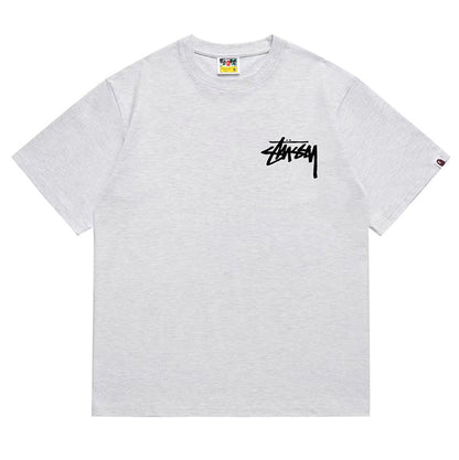 BAPE X Stussy Basic Pigment Dyed Tee