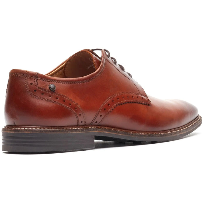 Base London Mens Eton Leather Derby Shoes