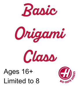 Basic Origami Class