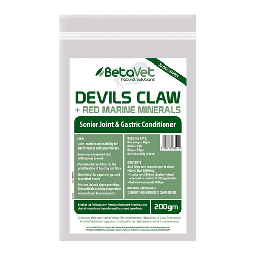 Betavet DEVILS CLAW + RED MARINE MINERALS