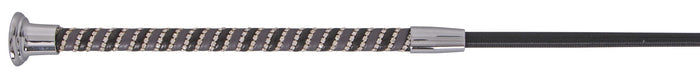 BLUE TAG DIAMANTE GRIP DRESSAGE WHIP