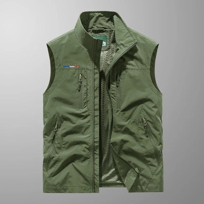 MULTI POCKET UTILITY VEST FOR MEN 2