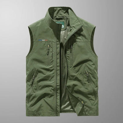 MULTI POCKET UTILITY VEST FOR MEN 2
