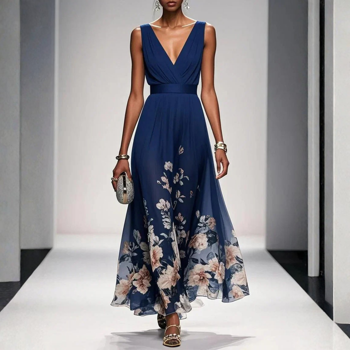 Britta | Women's Floral Maxi Dress for Wedding Guests 1
