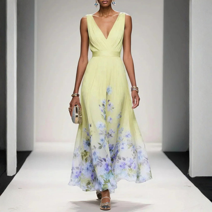 Britta | Women's Floral Maxi Dress for Wedding Guests 2