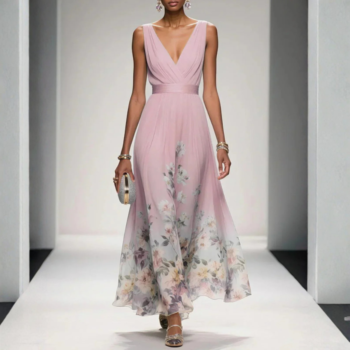 Britta | Women's Floral Maxi Dress for Wedding Guests 4