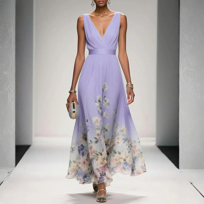 Britta | Women's Floral Maxi Dress for Wedding Guests 5