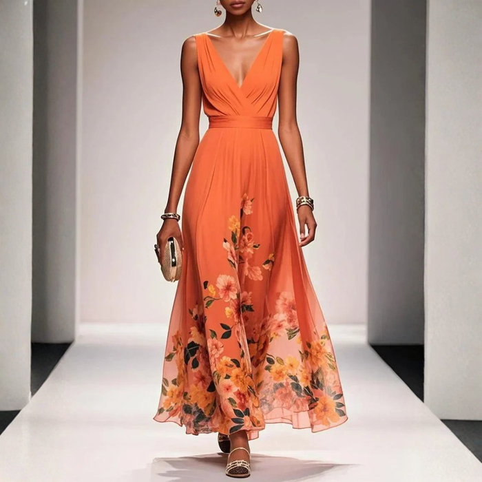 Britta | Women's Floral Maxi Dress for Wedding Guests 6