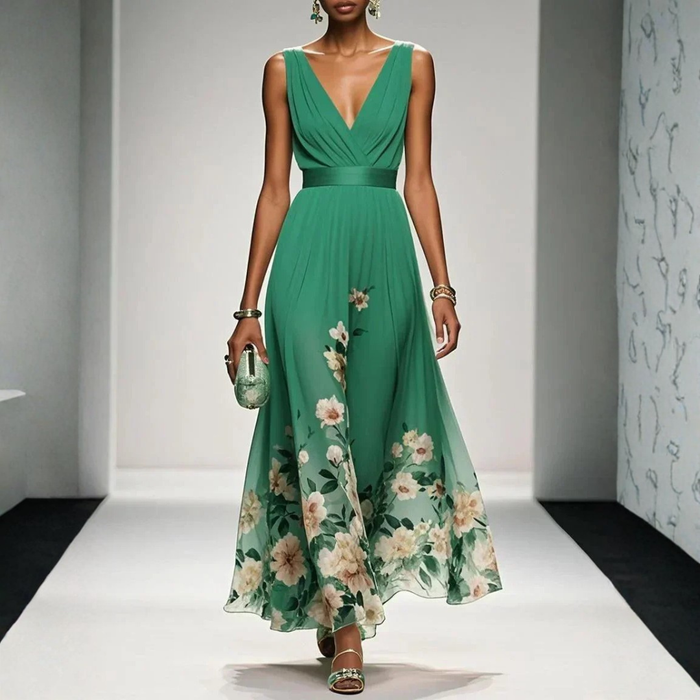 Britta | Women's Floral Maxi Dress for Wedding Guests 7
