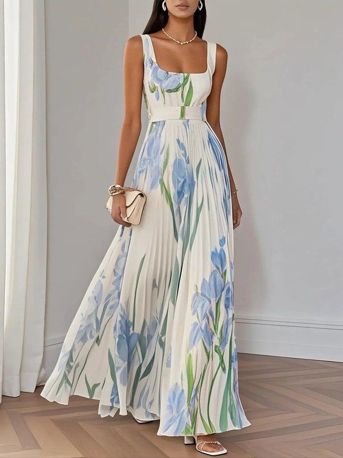 Brooklyn | Women’s Boho Floral Flowing A Line Dress 4