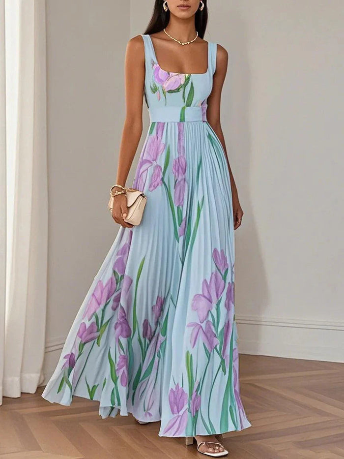 Brooklyn | Women’s Boho Floral Flowing A Line Dress 5