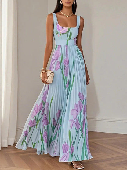 Brooklyn | Women’s Boho Floral Flowing A Line Dress 5