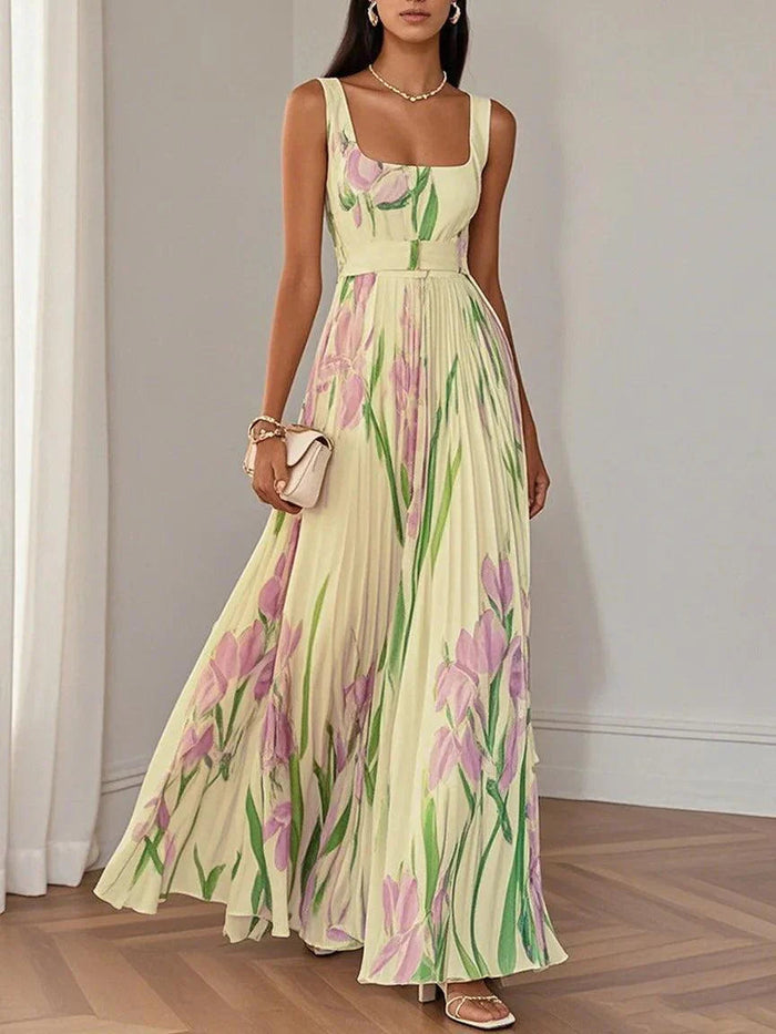 Brooklyn | Women’s Boho Floral Flowing A Line Dress 6
