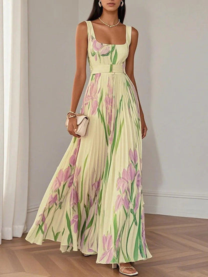 Brooklyn | Women’s Boho Floral Flowing A Line Dress 6