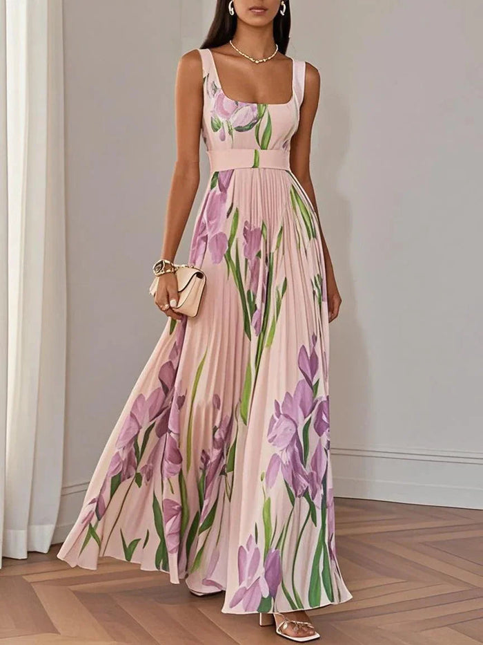 Brooklyn | Women’s Boho Floral Flowing A Line Dress 7