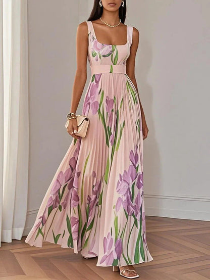 Brooklyn | Women’s Boho Floral Flowing A Line Dress 7