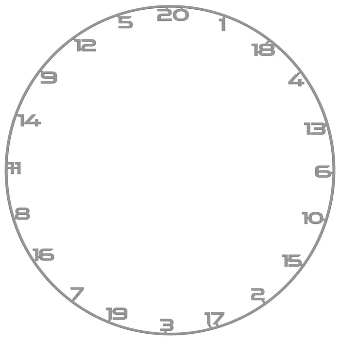 Bullet Dartboard Universal Fit Coloured Number Ring
